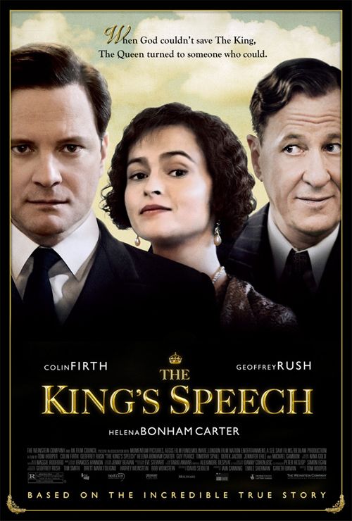 1000 piece jigsaw puzzle for the movie poster: The King's Speech (2010)
