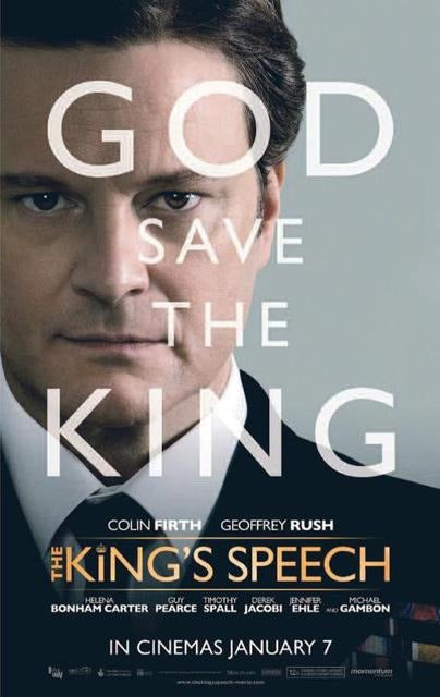 1000 piece jigsaw puzzle for the movie poster: The King's Speech (2010) ver12