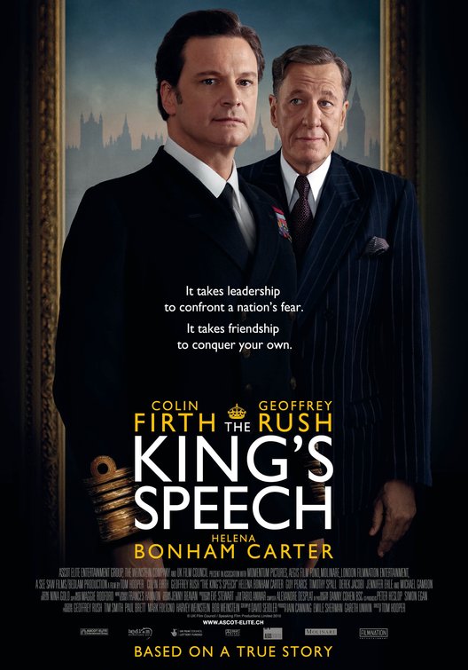1000 piece jigsaw puzzle for the movie poster: The King's Speech (2010) ver13