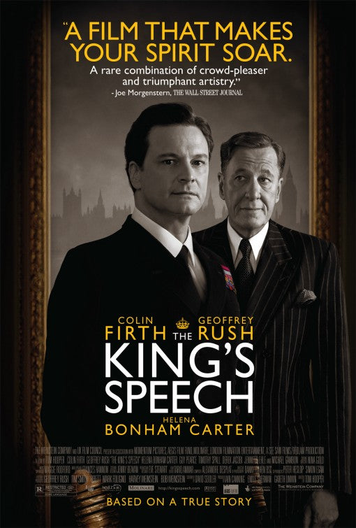 1000 piece jigsaw puzzle for the movie poster: The King's Speech (2010) ver2