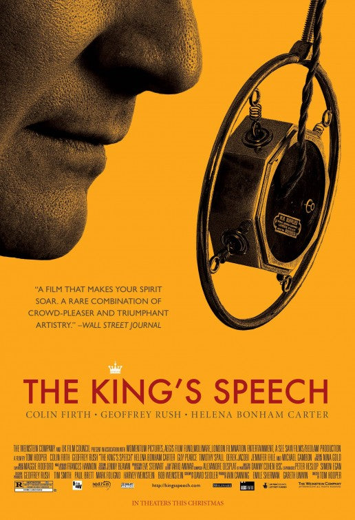 1000 piece jigsaw puzzle for the movie poster: The King's Speech (2010) ver5
