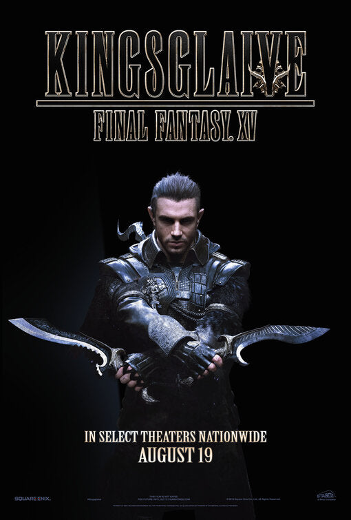1000 piece jigsaw puzzle for the movie poster: Kingsglaive: Final Fantasy XV (2016)