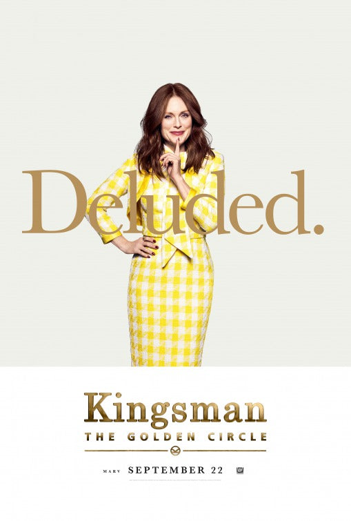 1000 piece jigsaw puzzle for the movie poster: Kingsman: The Golden Circle (2017) ver10