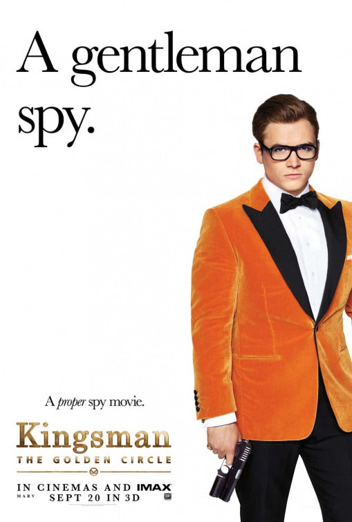 1000 piece jigsaw puzzle for the movie poster: Kingsman: The Golden Circle (2017) ver14