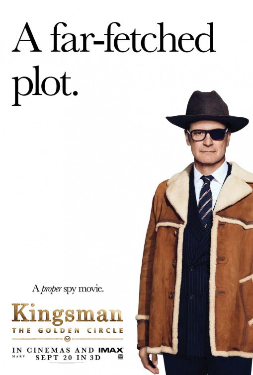 1000 piece jigsaw puzzle for the movie poster: Kingsman: The Golden Circle (2017) ver15