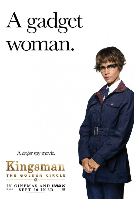 1000 piece jigsaw puzzle for the movie poster: Kingsman: The Golden Circle (2017) ver17