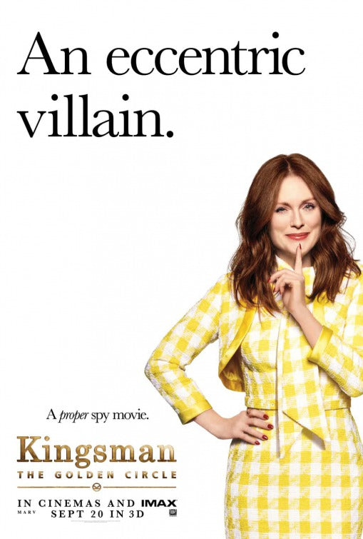 1000 piece jigsaw puzzle for the movie poster: Kingsman: The Golden Circle (2017) ver20
