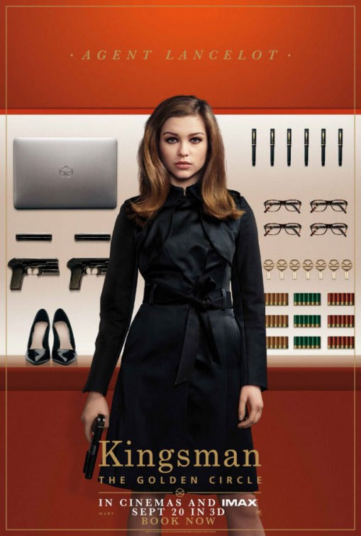 1000 piece jigsaw puzzle for the movie poster: Kingsman: The Golden Circle (2017) ver30