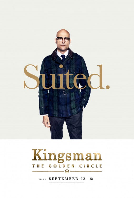 1000 piece jigsaw puzzle for the movie poster: Kingsman: The Golden Circle (2017) ver8