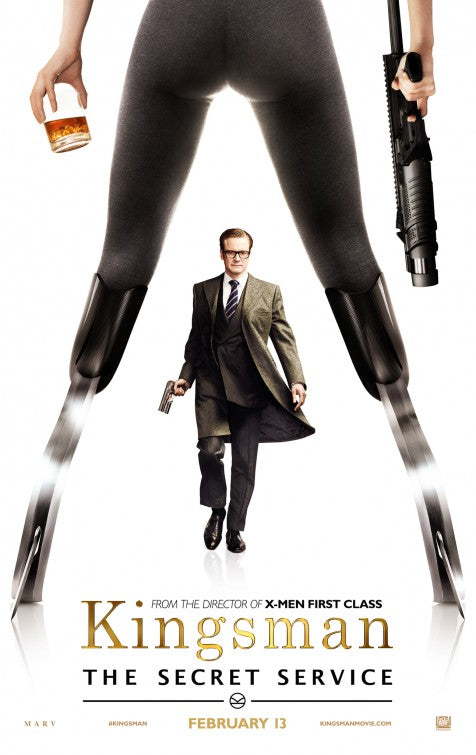 1000 piece jigsaw puzzle for the movie poster: Kingsman: The Secret Service (2015) ver2