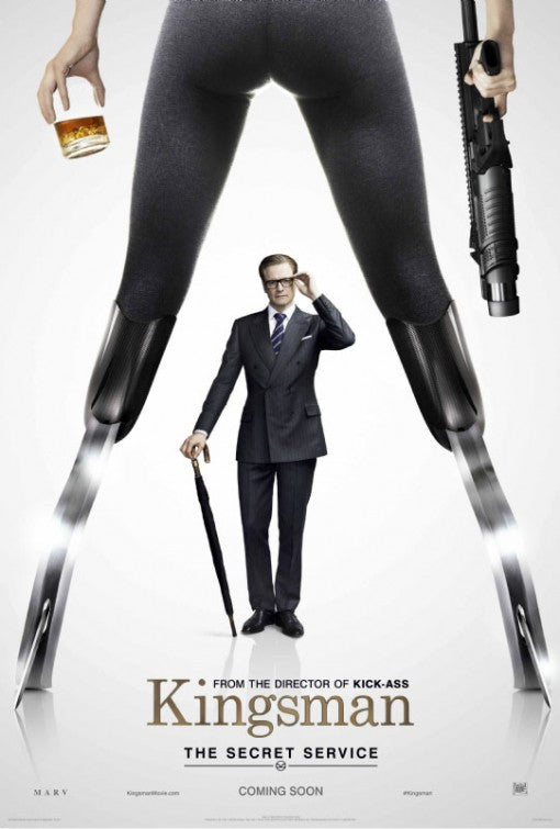 1000 piece jigsaw puzzle for the movie poster: Kingsman: The Secret Service (2015) ver6