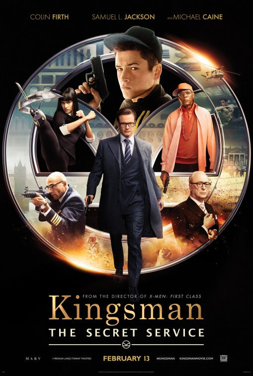 1000 piece jigsaw puzzle for the movie poster: Kingsman: The Secret Service (2015) ver7