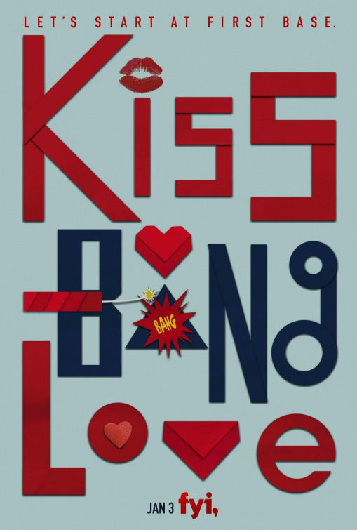 1000 piece jigsaw puzzle for tv poster: Kiss Bang Love