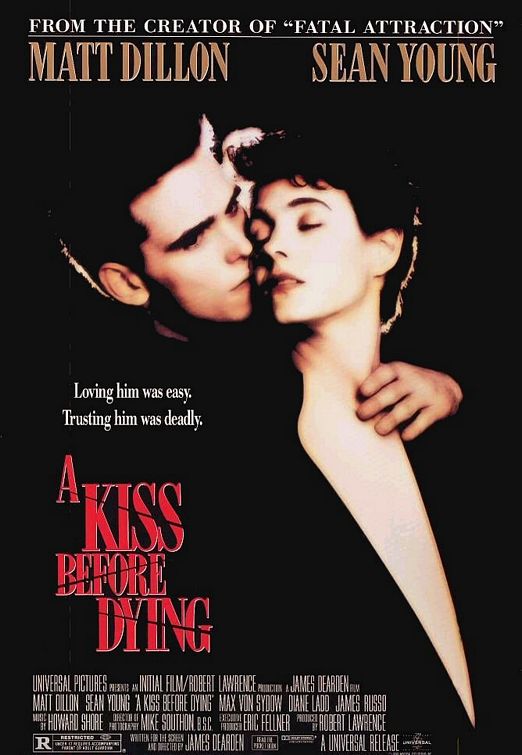 the movie poster: A Kiss Before Dying (1991)