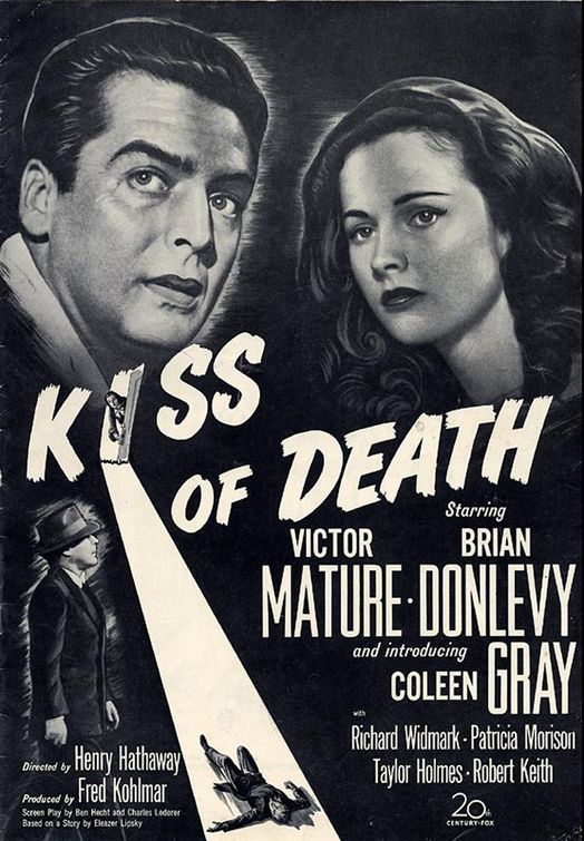 the movie poster: Kiss of Death (1947) ver2