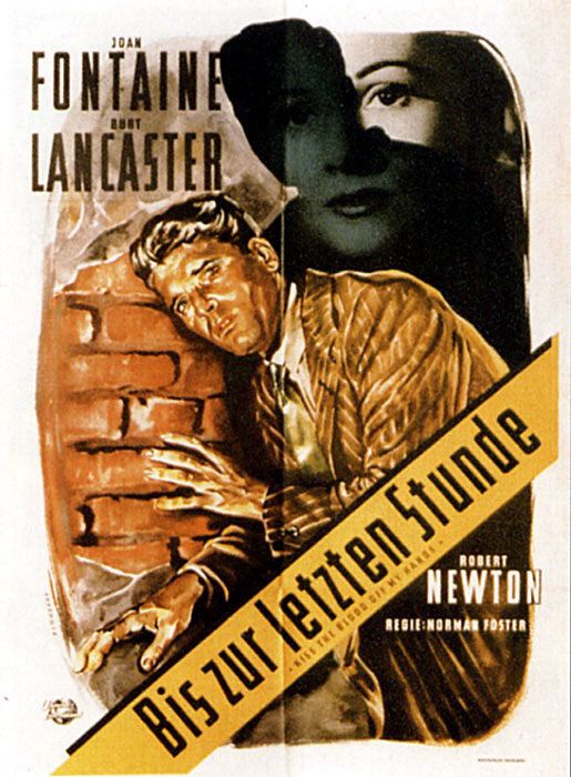 the movie poster: Kiss the Blood Off My Hands (1948) ver3