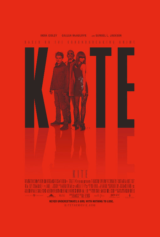 1000 piece jigsaw puzzle for the movie poster: Kite (2014)