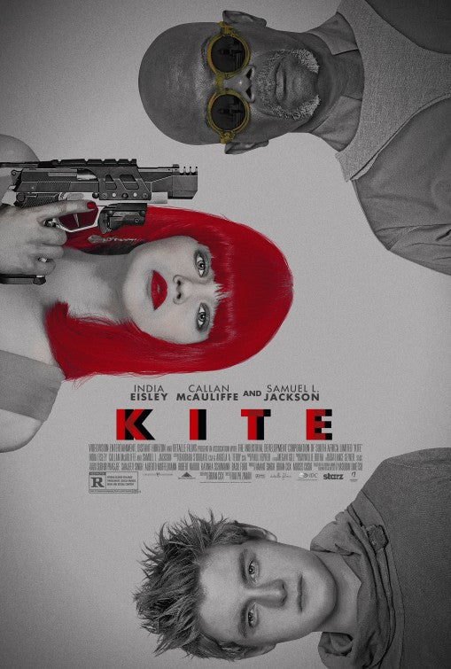 1000 piece jigsaw puzzle for the movie poster: Kite (2014) ver2