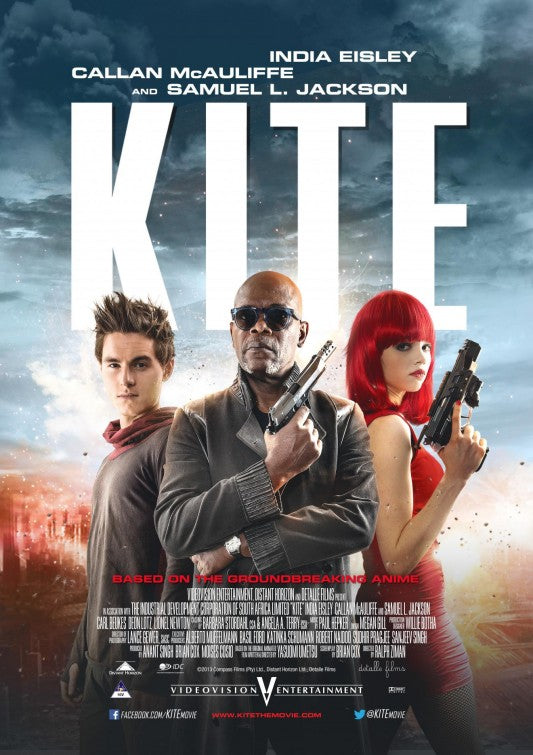 1000 piece jigsaw puzzle for the movie poster: Kite (2014) ver4