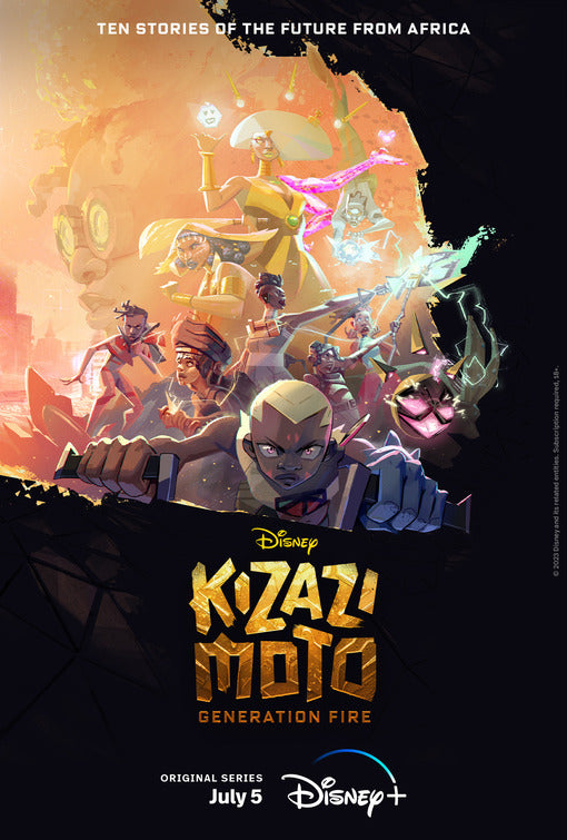1000 piece jigsaw puzzle for tv poster: Kizazi Moto: Generation Fire