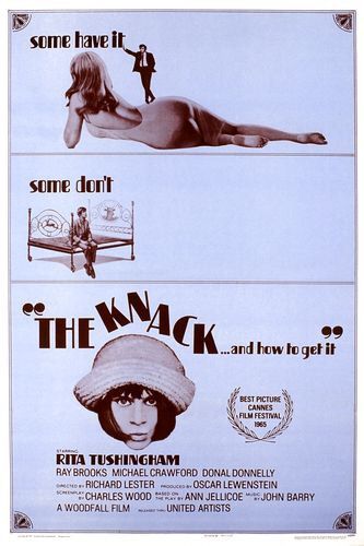 the movie poster: The Knack? and How to Get It (1965)
