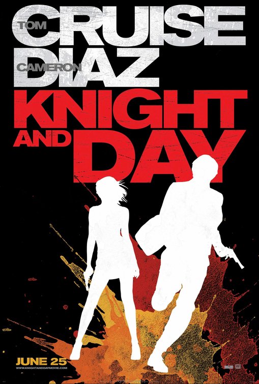 1000 piece jigsaw puzzle for the movie poster: Knight & Day (2010)