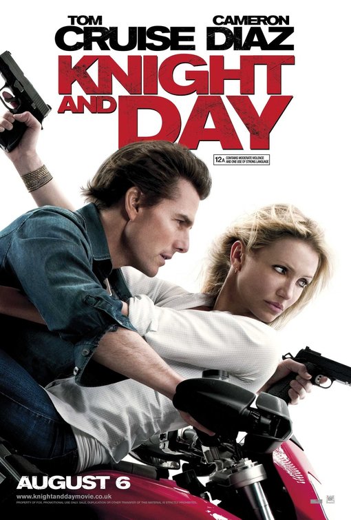 1000 piece jigsaw puzzle for the movie poster: Knight & Day (2010) ver3