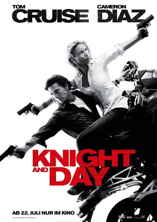 1000 piece jigsaw puzzle for the movie poster: Knight & Day (2010) ver4