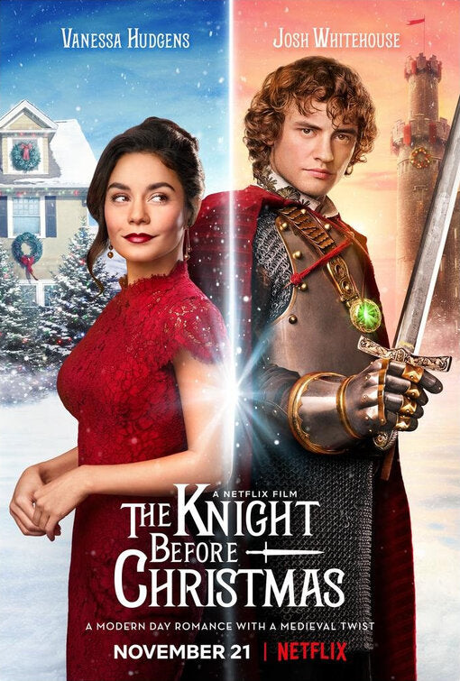 1000 piece jigsaw puzzle for tv poster: The Knight Before Christmas