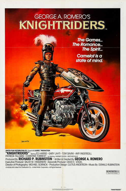 the movie poster: Knightriders (1981) ver2