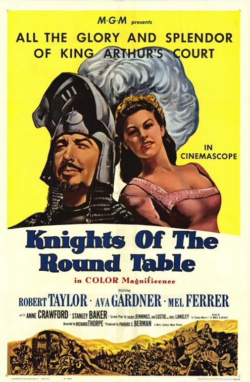 the movie poster: Knights of the Round Table (1953)