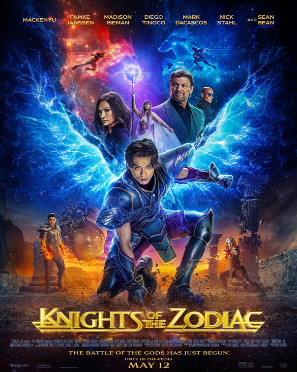 1000 piece jigsaw puzzle for the movie poster: Knights of the Zodiac (2023) ver2