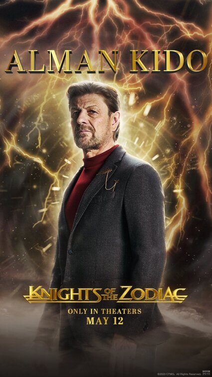 1000 piece jigsaw puzzle for the movie poster: Knights of the Zodiac (2023) ver3