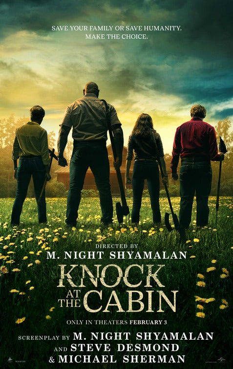 1000 piece jigsaw puzzle for the movie poster: Knock at the Cabin (2023) ver2