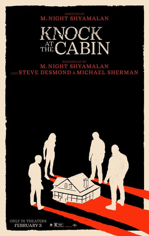 1000 piece jigsaw puzzle for the movie poster: Knock at the Cabin (2023) ver3