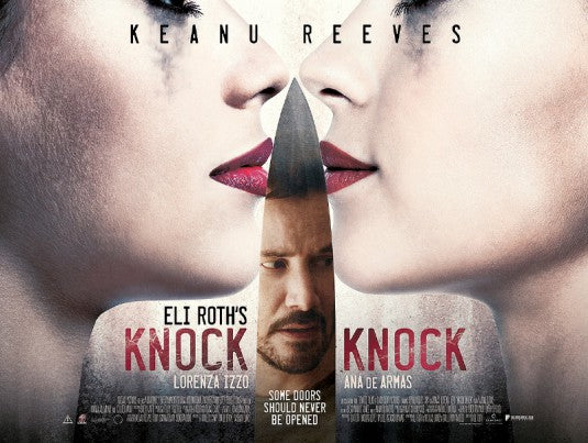 1000 piece jigsaw puzzle for the movie poster: Knock Knock (2015)