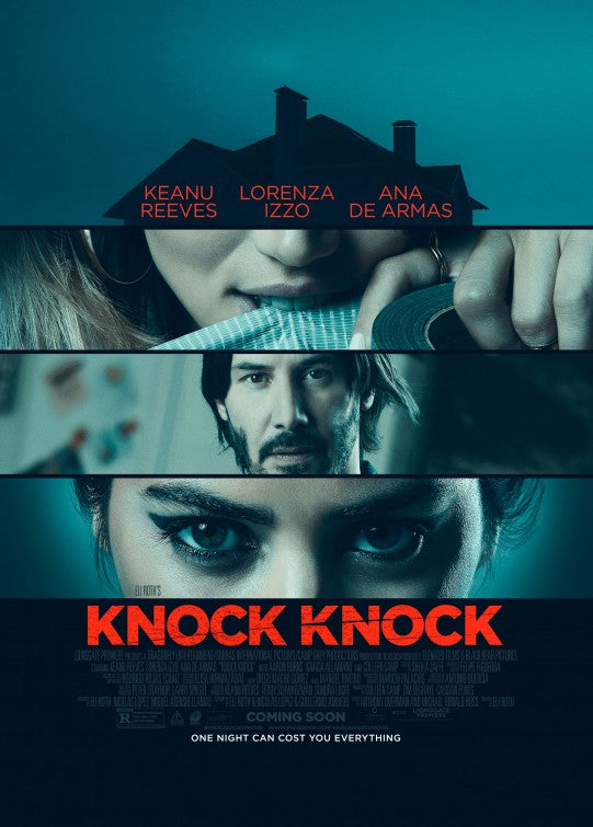 1000 piece jigsaw puzzle for the movie poster: Knock Knock (2015) ver5