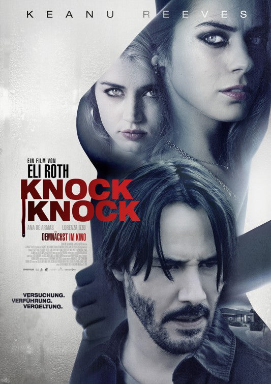 1000 piece jigsaw puzzle for the movie poster: Knock Knock (2015) ver6