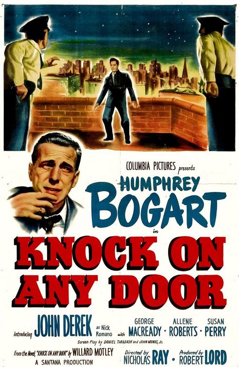 the movie poster: Knock on Any Door (1949)