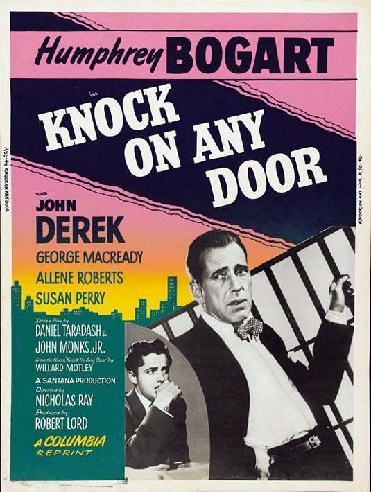 the movie poster: Knock on Any Door (1949) ver2