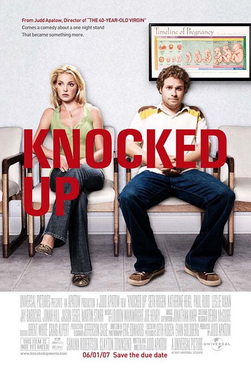 the movie poster: Knocked Up (2007) ver2