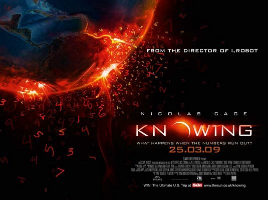 the movie poster: Knowing (2009) ver6