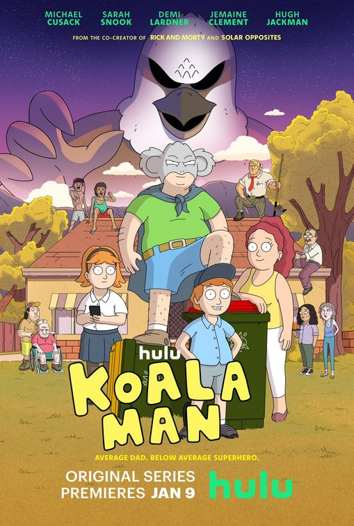 1000 piece jigsaw puzzle for tv poster: Koala Man