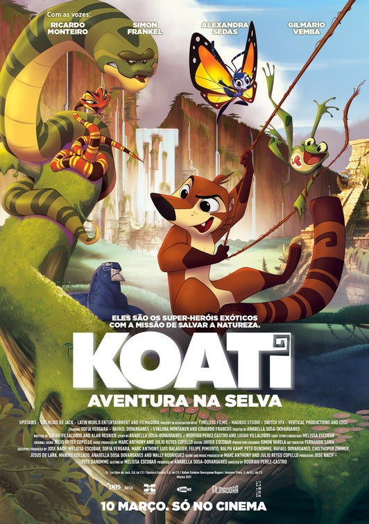 1000 piece jigsaw puzzle for the movie poster: Koati (2021)