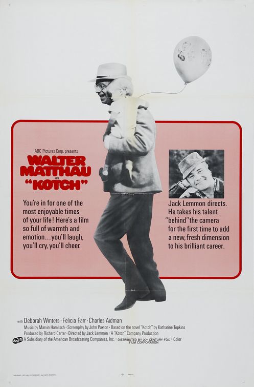 the movie poster: Kotch (1971)