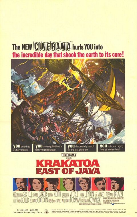 the movie poster: Krakatoa East of Java (1969)
