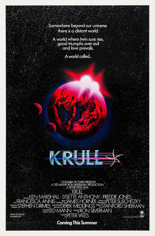 the movie poster: Krull (1983) ver1