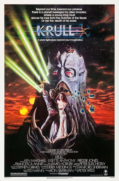 the movie poster: Krull (1983) ver2