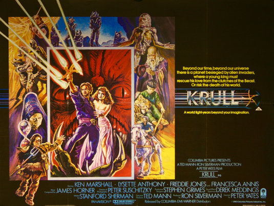 the movie poster: Krull (1983) ver3