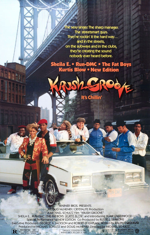 1000 piece jigsaw puzzle for the movie poster: Krush Groove (1985)